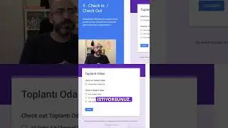 #shorts #google #forms Toplantı Odası ve Paylaşılan Kaynak Yönetimi için Check-in/Check-out