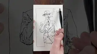 Menswear Sketchbook 4.05. Dirk the Crook #art