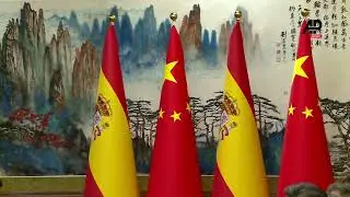 Spanish PM Pedro Sanchez meets Chinese President Xi Jinping in Beijing