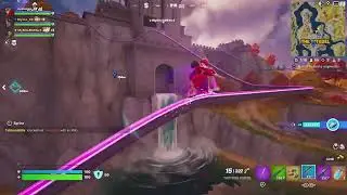 Fortnite - Grind Rail to the Castle