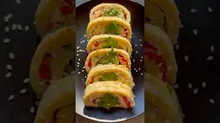 Это просто и очень вкусно. Кабачковый рулет.🔸Zucchini roll.