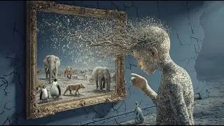 The Mind Forest: Where Animals Dream | AI Art Surrealism