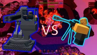 Railgunner Vs. Outlaw [Tower Battles x Tower Defense Simulator ROBLOX]