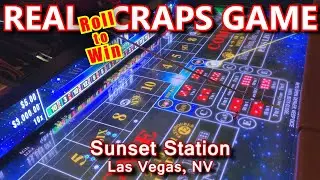 THE FUTURE OF CRAPS! - Live Craps Game #58 - Sunset Station, Las Vegas, NV - Inside the Casino