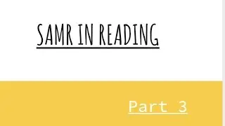 SAMR in Reading