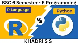 R Programming||BSC 6 Semester||Lecturer 2