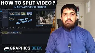 How to Split Video and Add Jump Cut in Different Scene or Video in Movavi Video Editor |