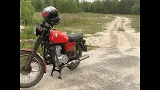 Двигатель Ява (Jawa) 350/638 тест 23.05.2023 после ремонта (г. Липецк)