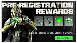 WARZONE MOBILE PRE-REGISTRATION REWARDS