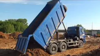 Автосамосвал КамАЗ 767