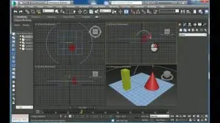 Defining path for camera and target using Path Constraint in Autodesk 3ds max