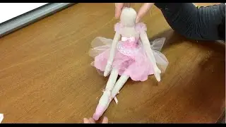How to make a ballerina costume out of fabric - part 3