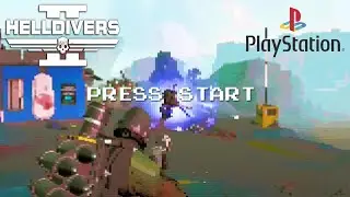 If Arrowhead made Helldivers 2 for the PlayStation 1
