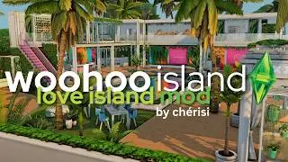 Woohoo Island Mod Trailer | Create YOUR Villa in the Sims 4 | Love Island Inspired Mod