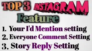 Instagram Top 3 Secret setting 2022 || Instagram New feature 2022 || TECH CUTEBOY