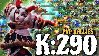 Lords Mobile| FURIOUS KILLERS ON KINGDOM 290 - WAR ACTION!