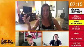 Sales Top to Bottom #39   In House Training, Giving Up on Leads, & How to Review Your Pipeline