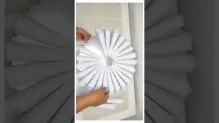 Mira que bonita idea con Cartón y cartulina muy elegante y sencilla #diy #homedecor #decoration