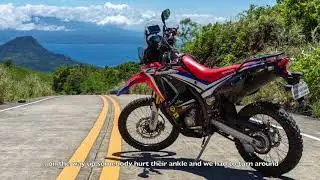 CRF 250 Rally on Camiguin - the Island Born of Fire