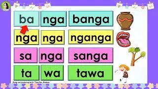 PAGSASANAY SA PAGBASA NG MGA SALITANG MAY DALAWANG PANTIG Keep on Learning With Teacher Aideen