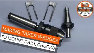 Making Jacobs Taper Wedges for splitting a B18 Taper