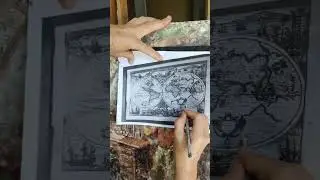 Как перенести графические элементы на холст… #картина #искусство #artisticpainting #art #живопись