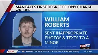 Man Arrested After Sending Nude Pictures, Videos to Special Needs Minor (Fox 24)