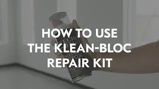 How to Use our Klean-Bloc Repair Kit! | Techo-Bloc