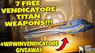 (Ended)VENDICATORE GIVEAWAY IN WAR ROBOTS!!! #WRwinVendicatore