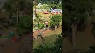 Zip line at BayView  8/13/2017