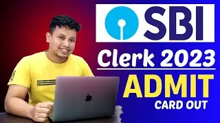 SBI Clerk Admit Card 2023⚡ || How to Download SBI Clerk Prelims Admit Card 2023