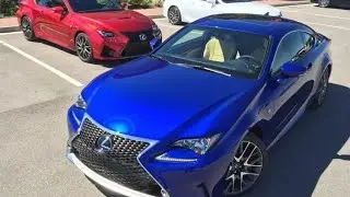2016 Lexus RC F SPORT / Тест драйв / Обзор / Review