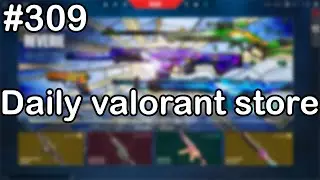 Daily valorant store - I got Glitchpop Dagger & Forsaken Operator (Day309)