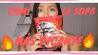 Cumplí mi castigo y me comí la sopa más picante!! || MATOPI
