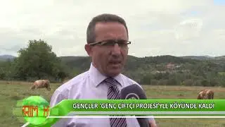 Gençler ‘Genç Çiftçi Projesi’yle köyünde kaldı