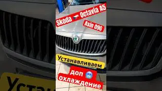 Установка доп.охлаждения 🥶 АКПП Aisin 09G на Skoda Octavia А5 