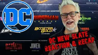James Gunn & Peter Safran reveal upcoming DC Slate | Recap & Reaction