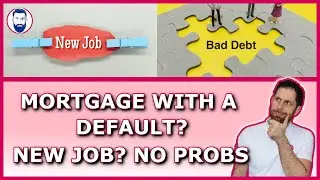 Can I get a mortgage with defaults? Can I get a mortgage with a probationary period? Mortgage Q&A