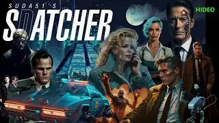 SDATCHER от Хидео Кодзимы и Суды-51 [видео-радиоспектакль] иллюстрации от Нейросети [Snatcher]