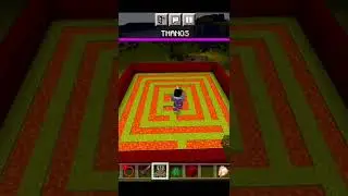 Thanos iq test with hulk #shorts #minecraft