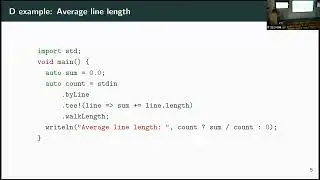 D Programming Language