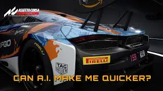 Assetto Corsa Competitzione - Can A.I. make me quicker?