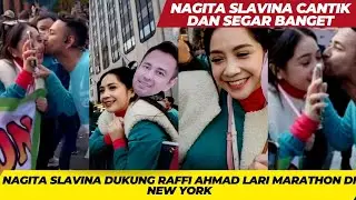 NAGITA HOT INFO ● DETIK2 MOMENT Nagita Slavina Dukung Raffi Ahmad Lari Marathon di New York