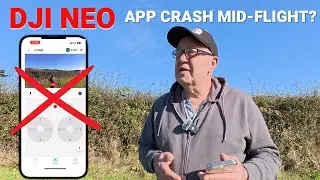 DJI Neo app crash mid-flight - HOW to Recover!