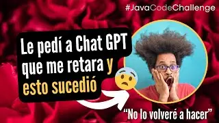 Usando ChatGPT para la elaboración de Portafolio de proyectos - Resolviendo el primer proyecto #Java