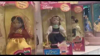 “Valuing My Toy Collection” #21 Disney Animator’s Dolls, Princess Dolls and It’s a Small World Dolls