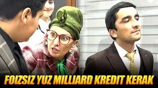 Alfiya kampir - Foizsiz yuz milliard kredit kerak