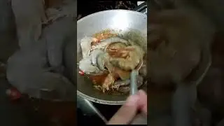 Garlic butter shrimp hot spicy #shorts #trending #viralvideo #recipe