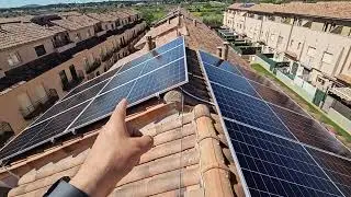 Instalar paneles solares de diferente potencia