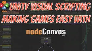 Visual Scripting in Unity | Node Canvas - Make Games Easy - State Machine, Behavior Trees, Dialogue
